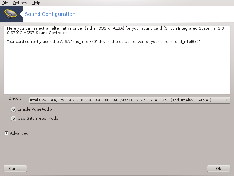 pulseaudio configuration